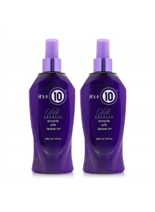 it's a 10 Haircare Silk Express Miracle Silk Leave-In 10 oz (Pack of 2)
