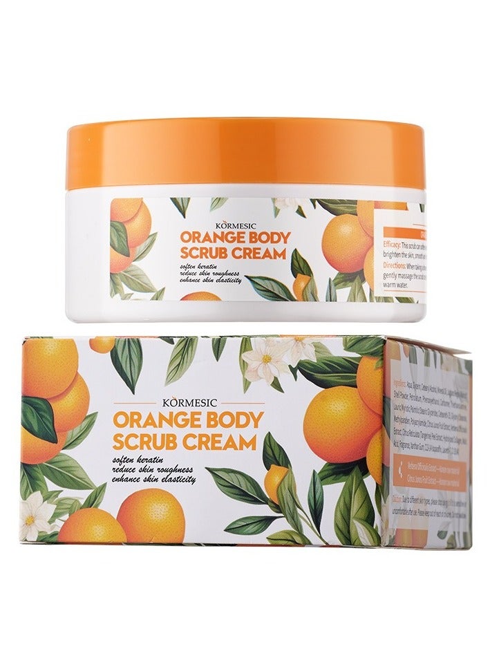 Sweet Orange Body Scrub - Brightening & Gentle Exfoliation