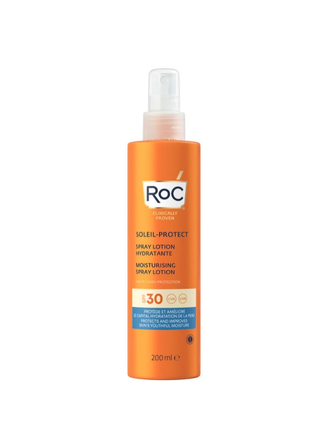 SOLEIL-PROTECT MOISTURISING SPRAY LOTION SPF30 200ML