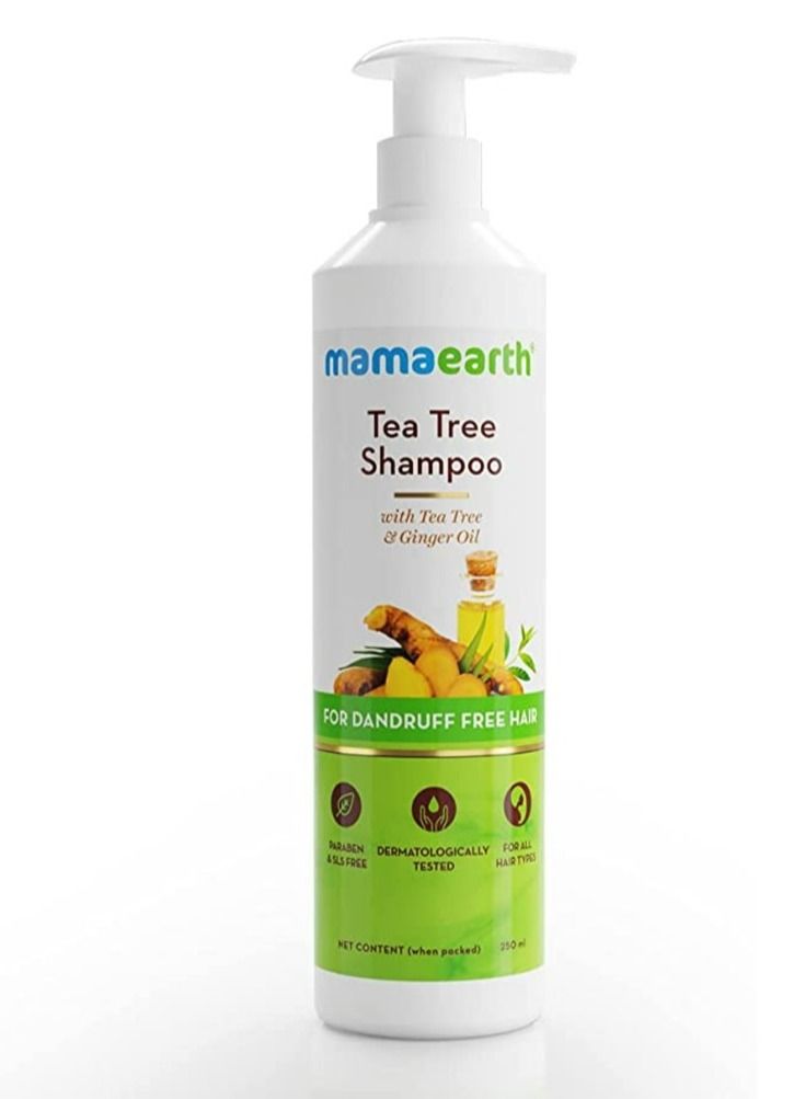 MAMAEARTH Tea Tree Shampoo ginger oil 250 ml
