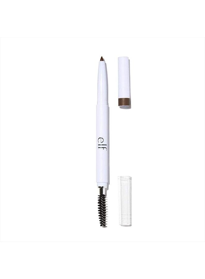 Instant Lift Brow Pencil, Dual-Sided, Precise, Fine Tip, Shapes, Defines, Fills Brows, Contours, Combs, Tames, 0.006 Oz, Deep Brown, 1 Count