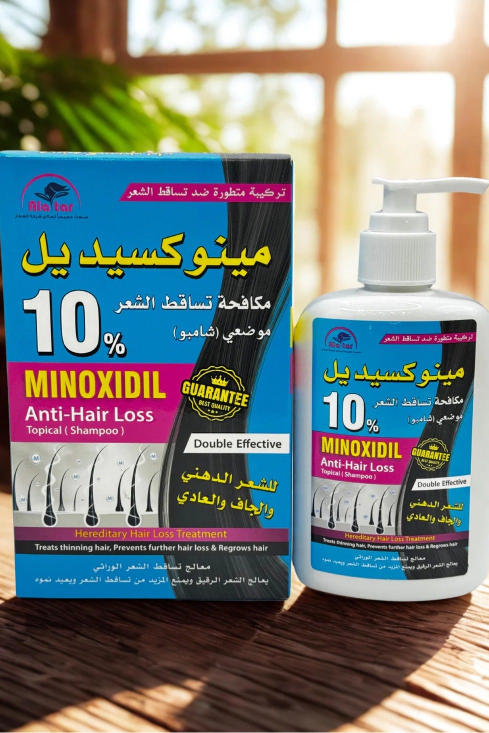 Minoxidil 10 % Anti-Hair Loss Topical Hair Shampoo 250 ml