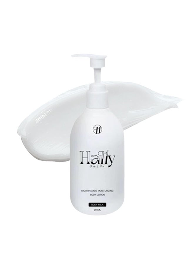 Hally Body Lotion From Korea, Original Hally Body Niacinamide Body Lotion, Improve Uneven Skin Tone, Deep Moisturizer Hydration, all Skin Types (1 pcs, 8.8 fl oz)
