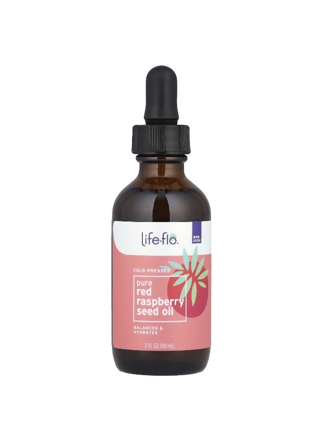 Life-flo, Pure Red Raspberry Seed Oil, 2 fl oz (59 ml)