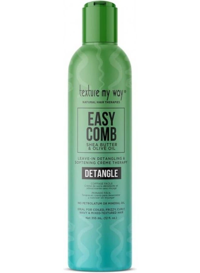 Easy Comb Leave-In Detangling and Softening Cream Therapy 355 ml